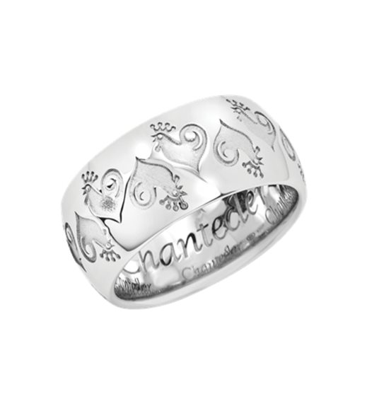 Anello Chantecler Donna Et Voilà Logo in Argento 44723-13 - 44723-13
